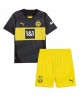Günstige Borussia Dortmund Karim Adeyemi #27 Auswärts Trikotsatzt Kinder 2024-25 Kurzarm (+ Kurze Hosen)